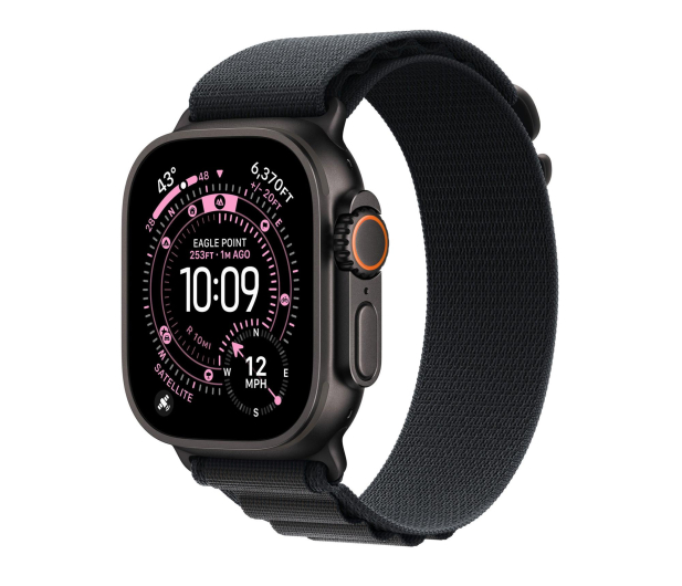 Apple Opaska Alpine 49 mm M czarna + tytan czarny - 1362543 - zdjęcie 2